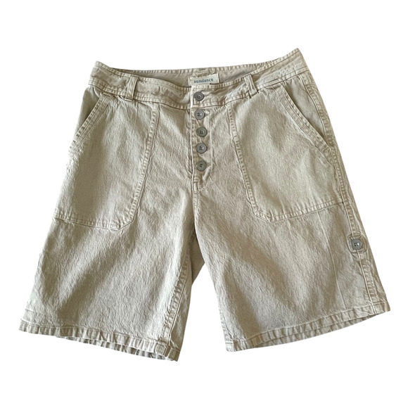 SUNDANCE Everyday Explorer Size 8 Tan Convertible 5-Button Fly Adjustable Shorts - Picture 1 of 7